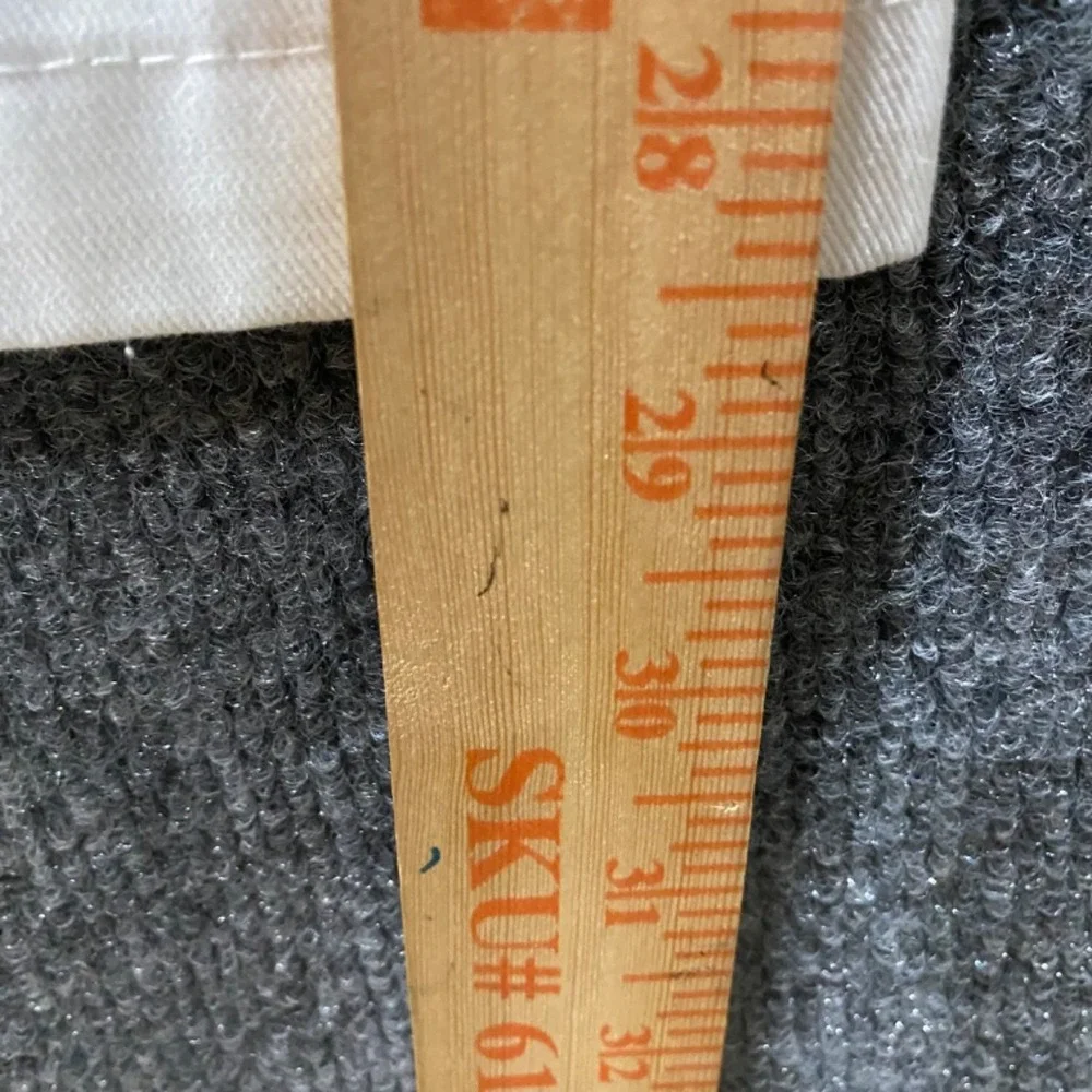 Dickies 874 Original Fit Work Pants Mens 29x30 White Straight Leg Chino 29x29